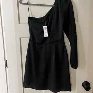 Abercrombie one shoulder dress